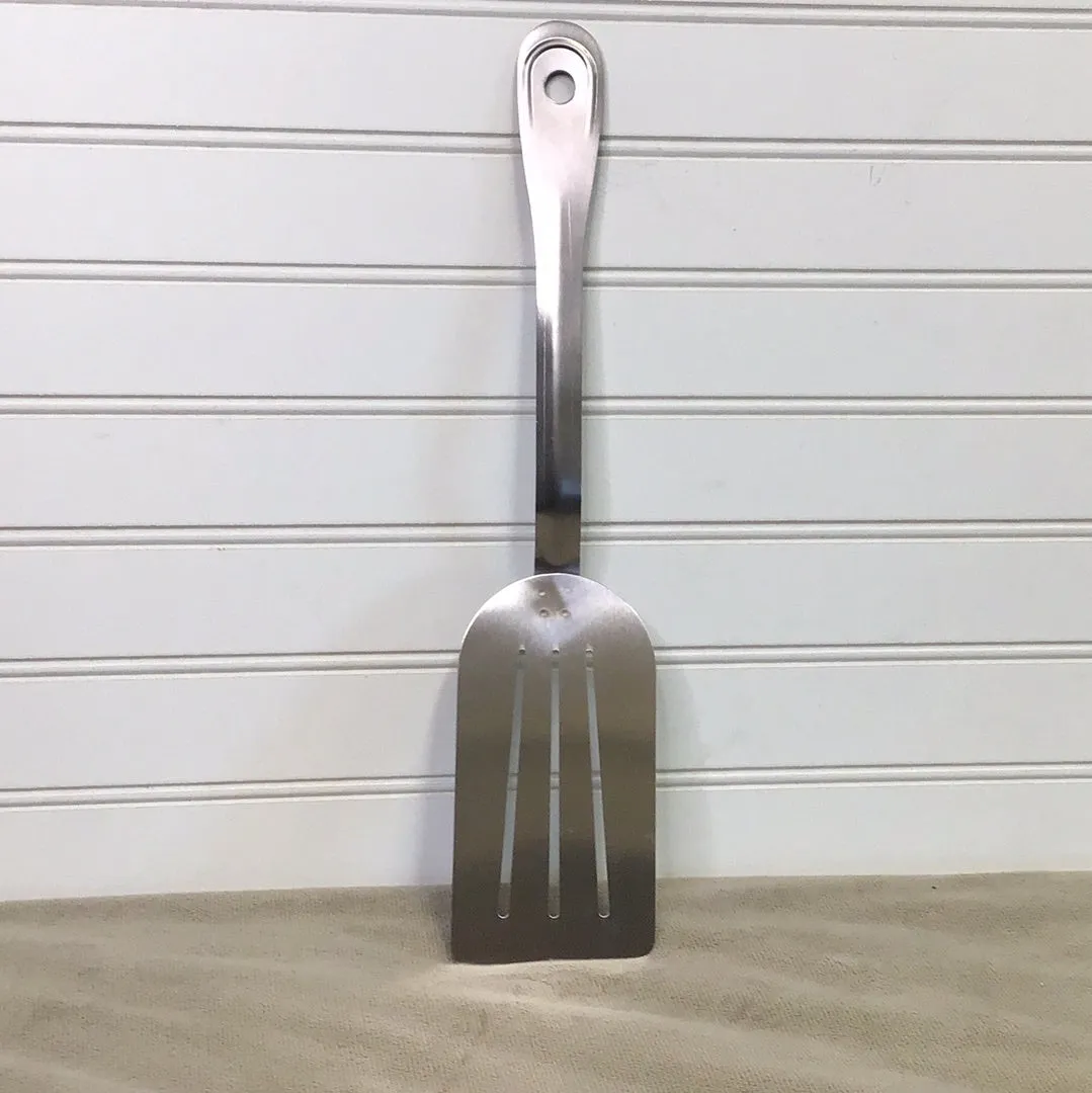 14" Flexible Stainless Steel Slotted Spatula / Turner