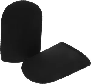 2pcs Toe Protector Insulated Boot Cover Snow Ski Boot Warmer Cover Cold Plunge Cover Foot Cover Heated Socks for Men Rechargeable Hiking Boot Covers Neoprene Black