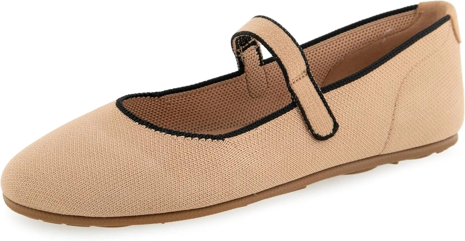 Aerosoles Women's Perry Knit Mary Jane Flat