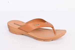 Aerowalk TAN Slipper with slip-on for female