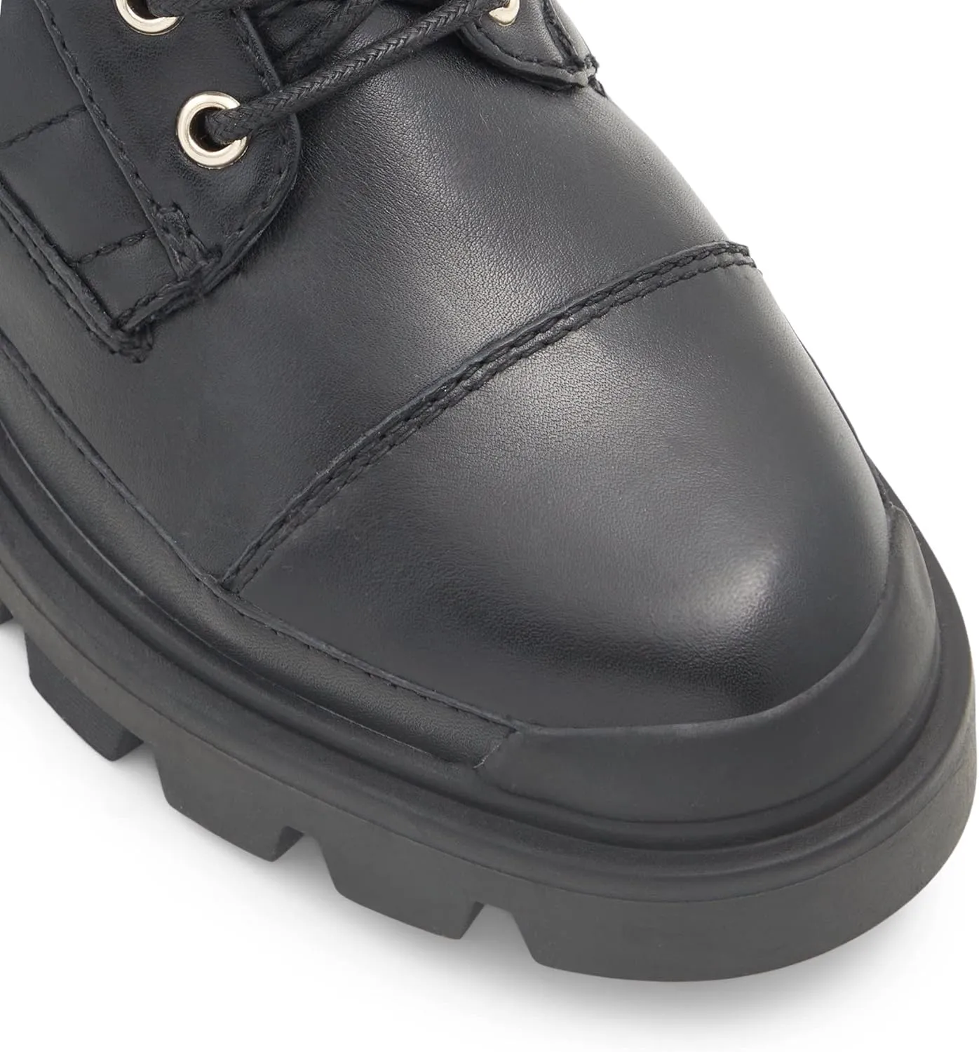 ALDO Women's Quilt Combat Boot