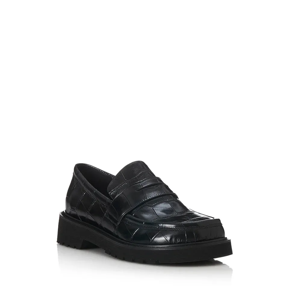 Alias Mae Skye Loafer Black Croc