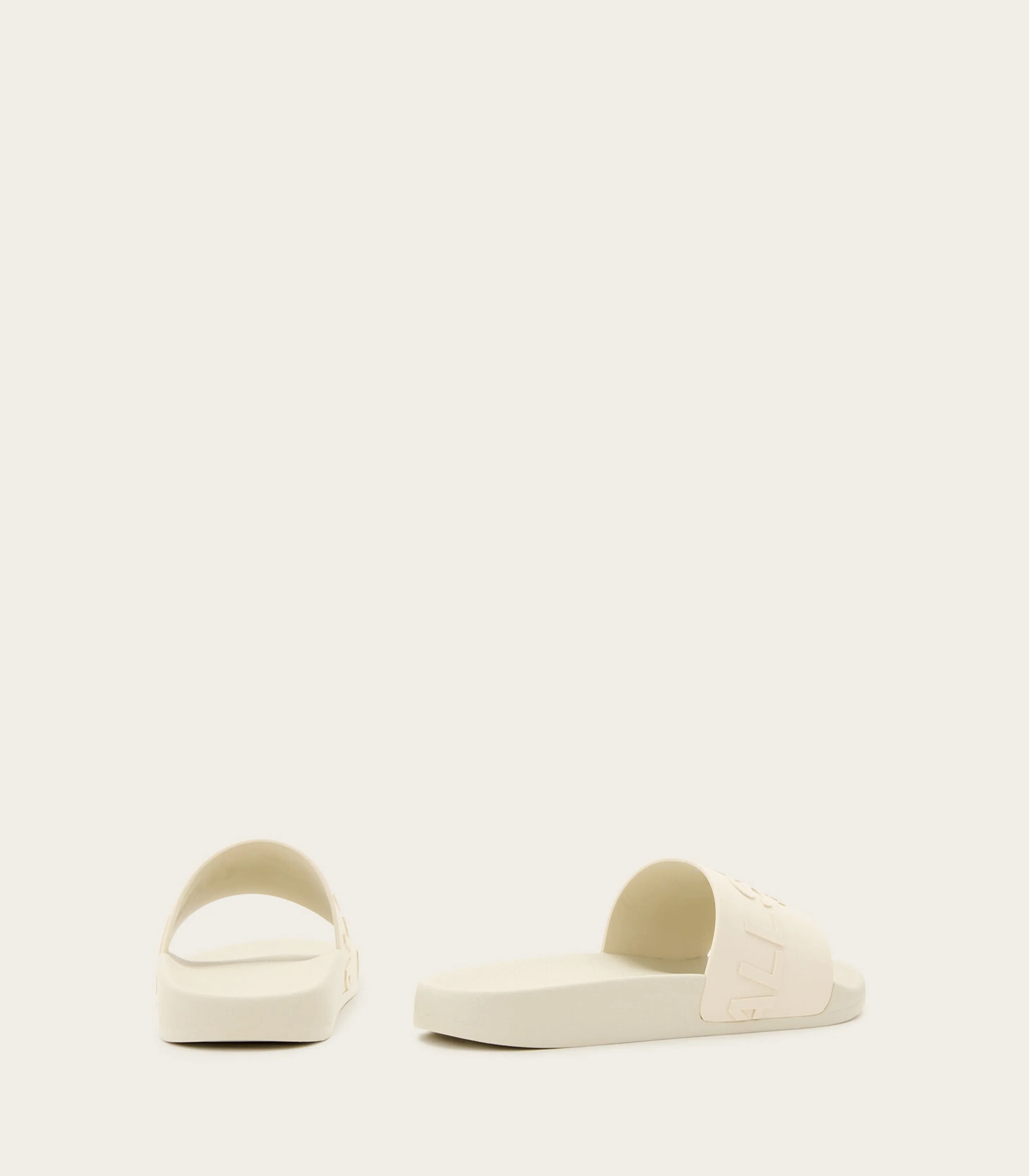 AllSaints -Biggy Slip On Logo Sliders