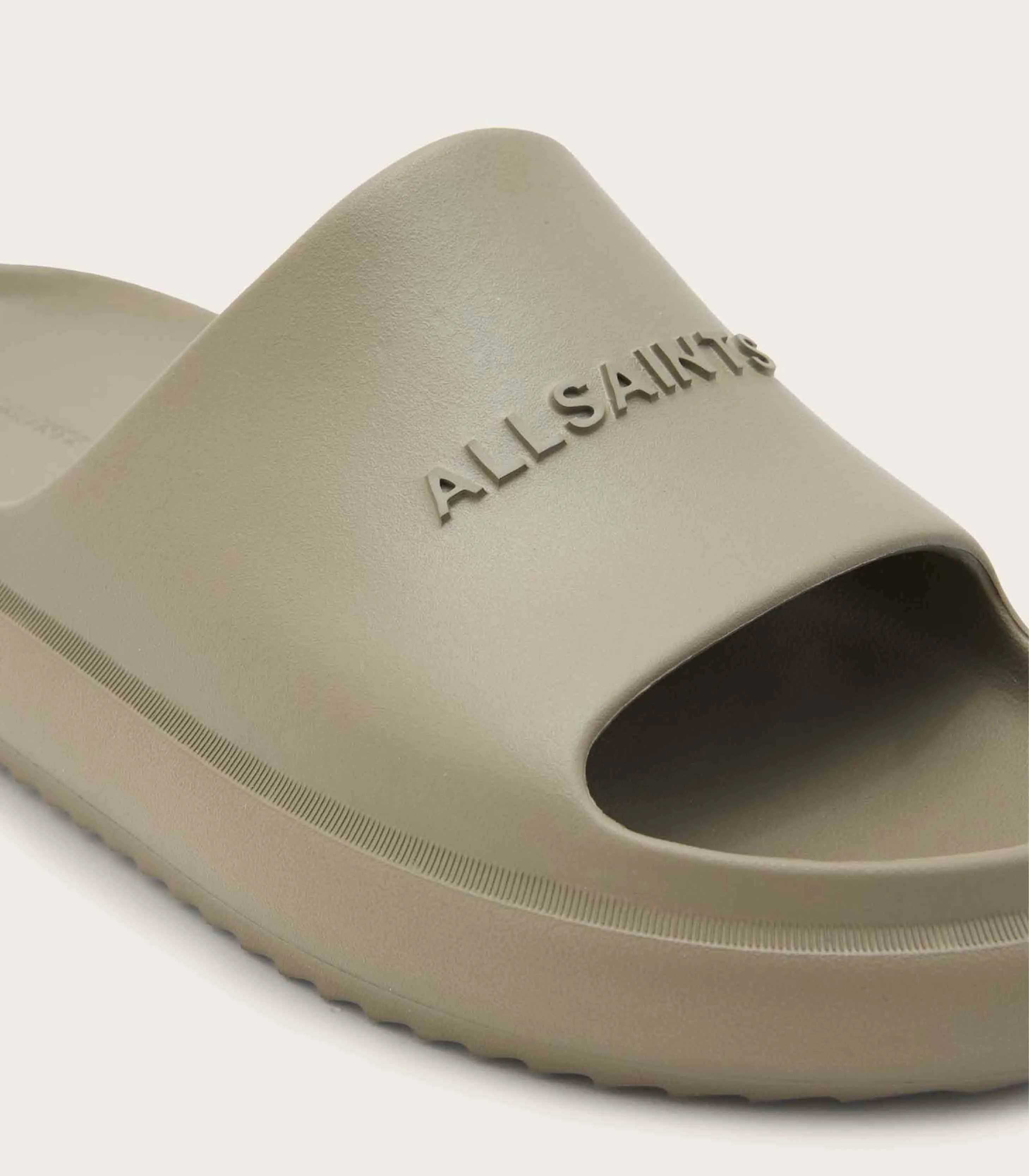 AllSaints - Dune Slip On Logo Sliders