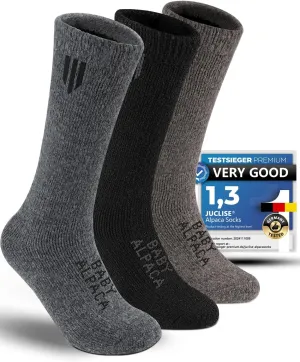 Alpaca Wool Heavyweight Thermal Boot Socks Hunting Hiking Working Thick Cold Weather Cushioned