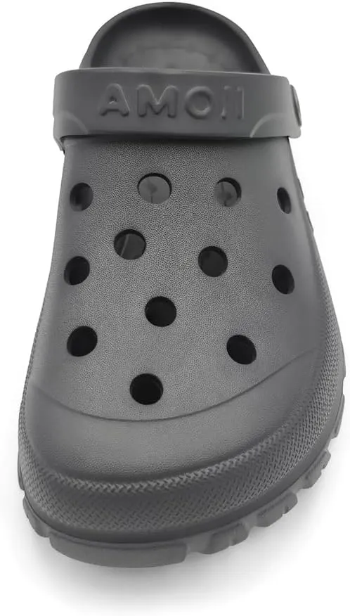 Amoji Unisex Garden Clogs Gardening Slip On Shoes CL212