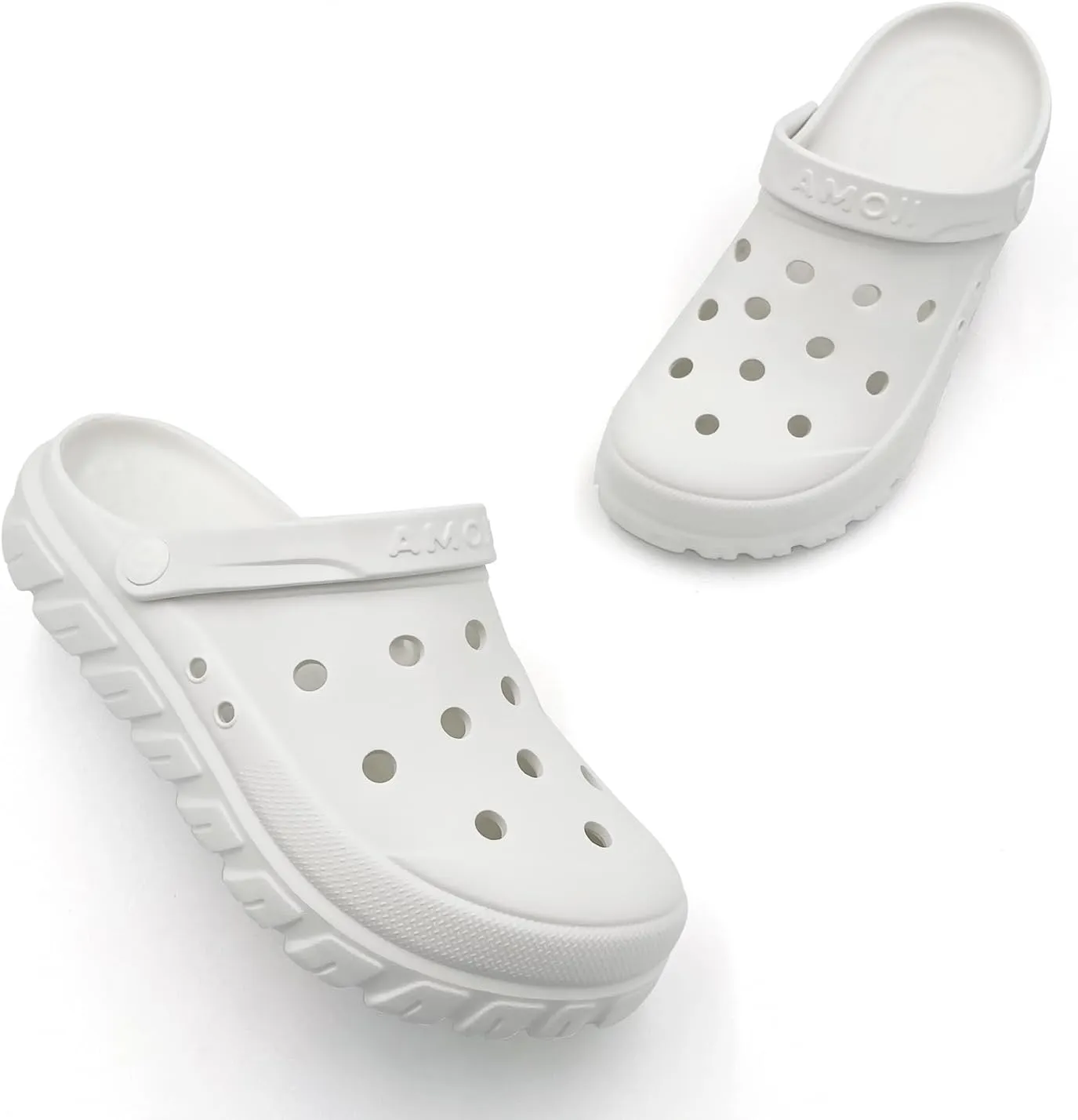 Amoji Unisex Garden Clogs Gardening Slip On Shoes CL212