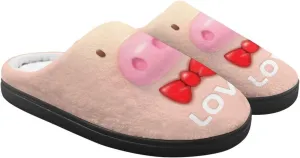 Animal Cotton Slippers for Kid Cozy Slippers Fluffy Slip-On Fuzzy Fluffy Outdoor Home Non-Slip Slipper for Kids