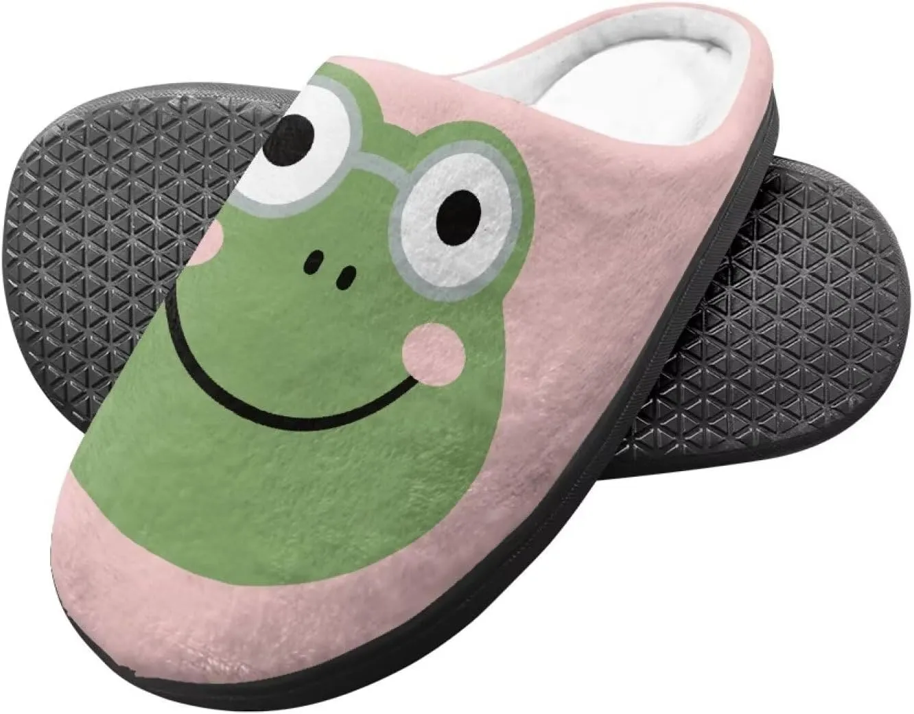Animal Cotton Slippers for Kid Cozy Slippers Fluffy Slip-On Fuzzy Fluffy Outdoor Home Non-Slip Slipper for Kids