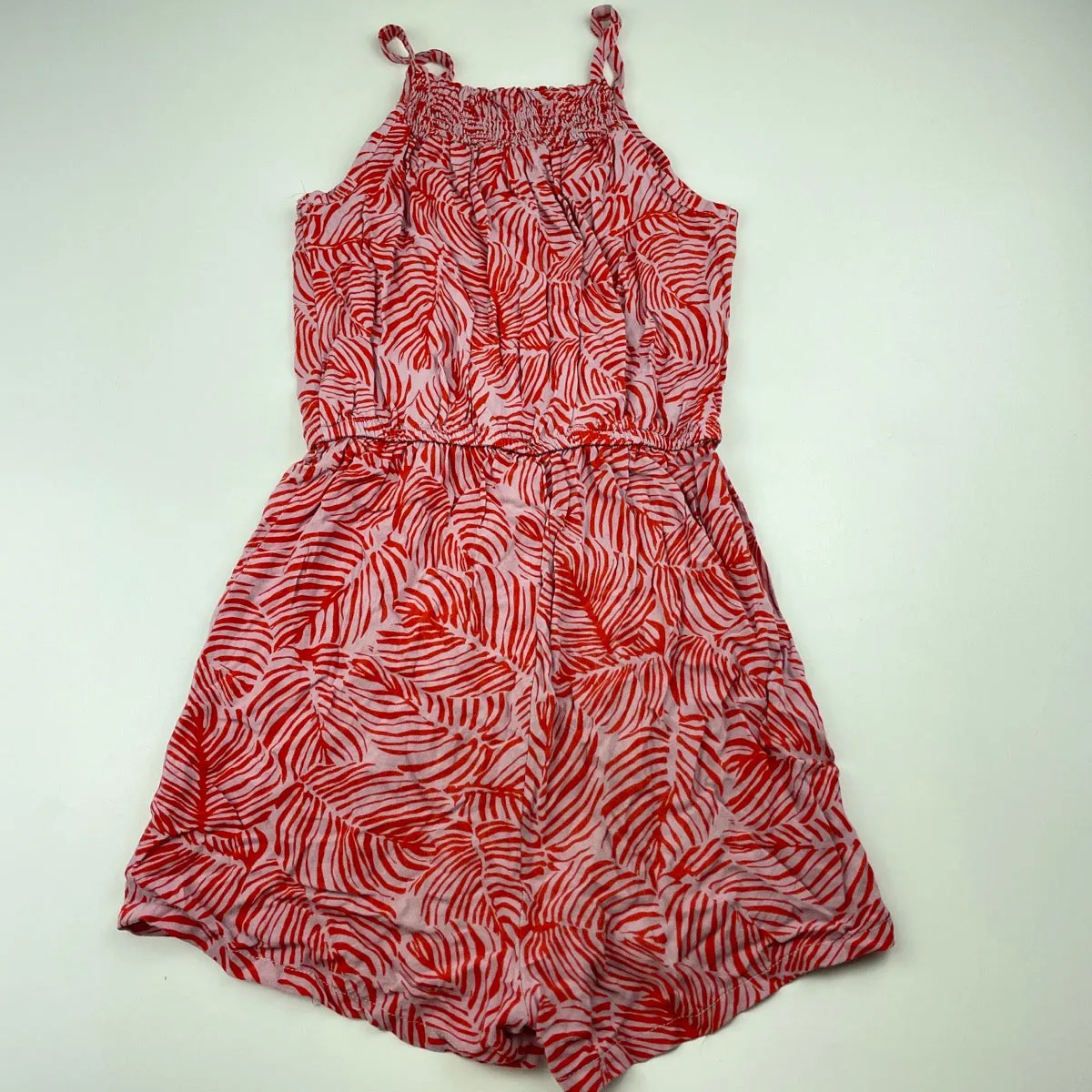 Anko lightweight summer playsuit, size 7, Pre-loved