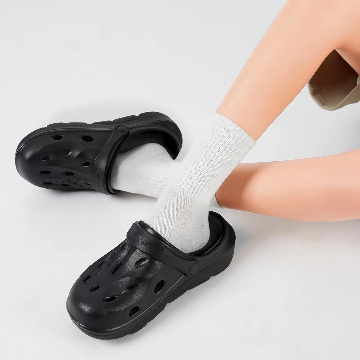 Arch Support Clogs Mens Womens Garden Shoes Lightweight Outdoor Beach Slippers Recovery Sandals with Removable Thick Insoles