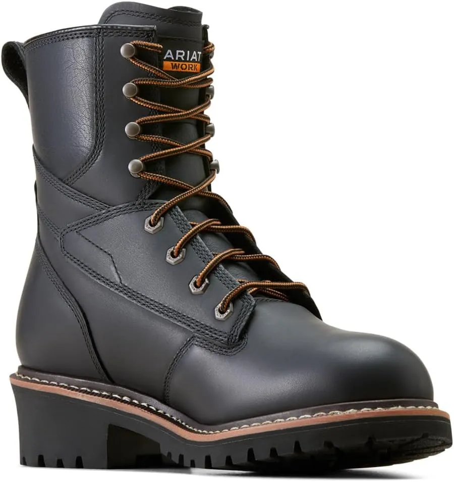 Ariat Men's Logger Shock Shield Waterproof Work Boot