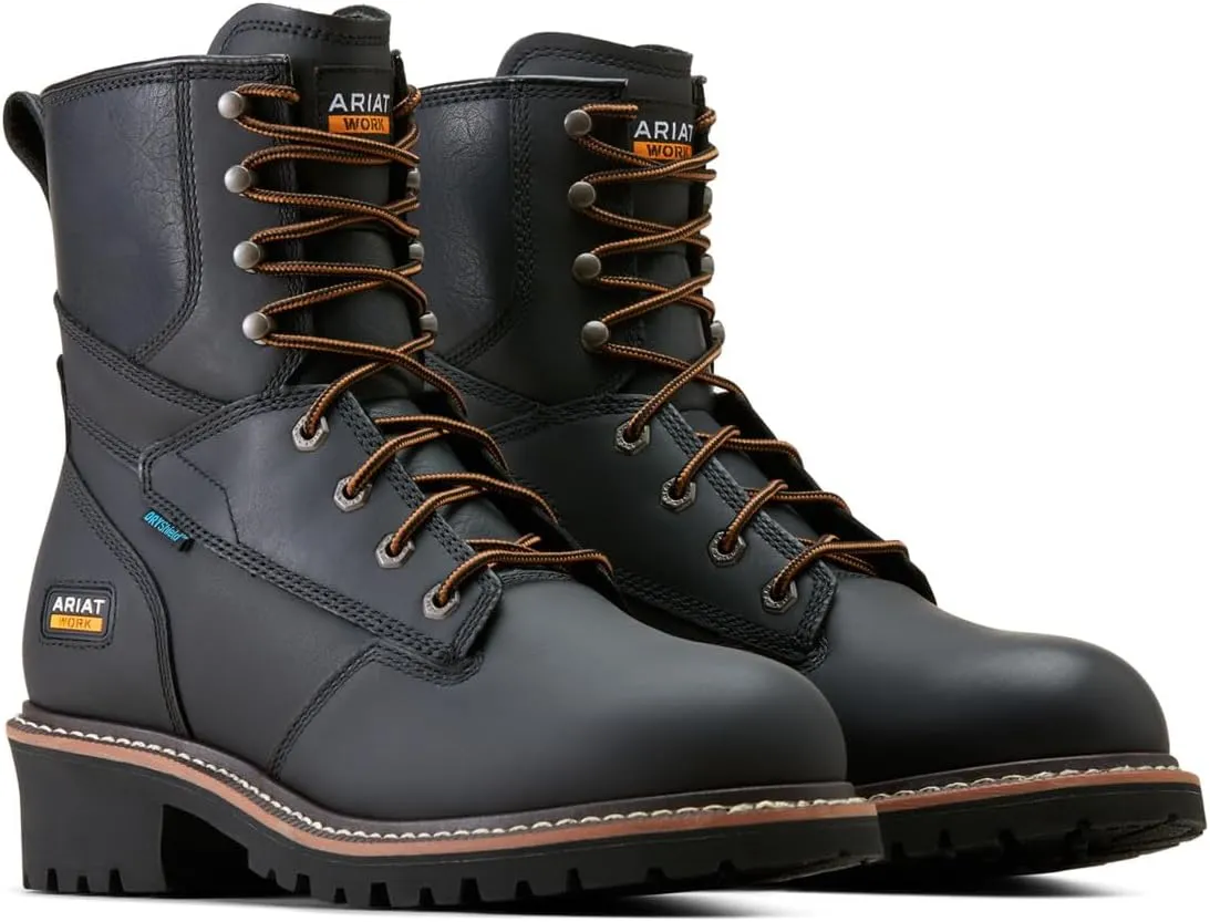 Ariat Men's Logger Shock Shield Waterproof Work Boot