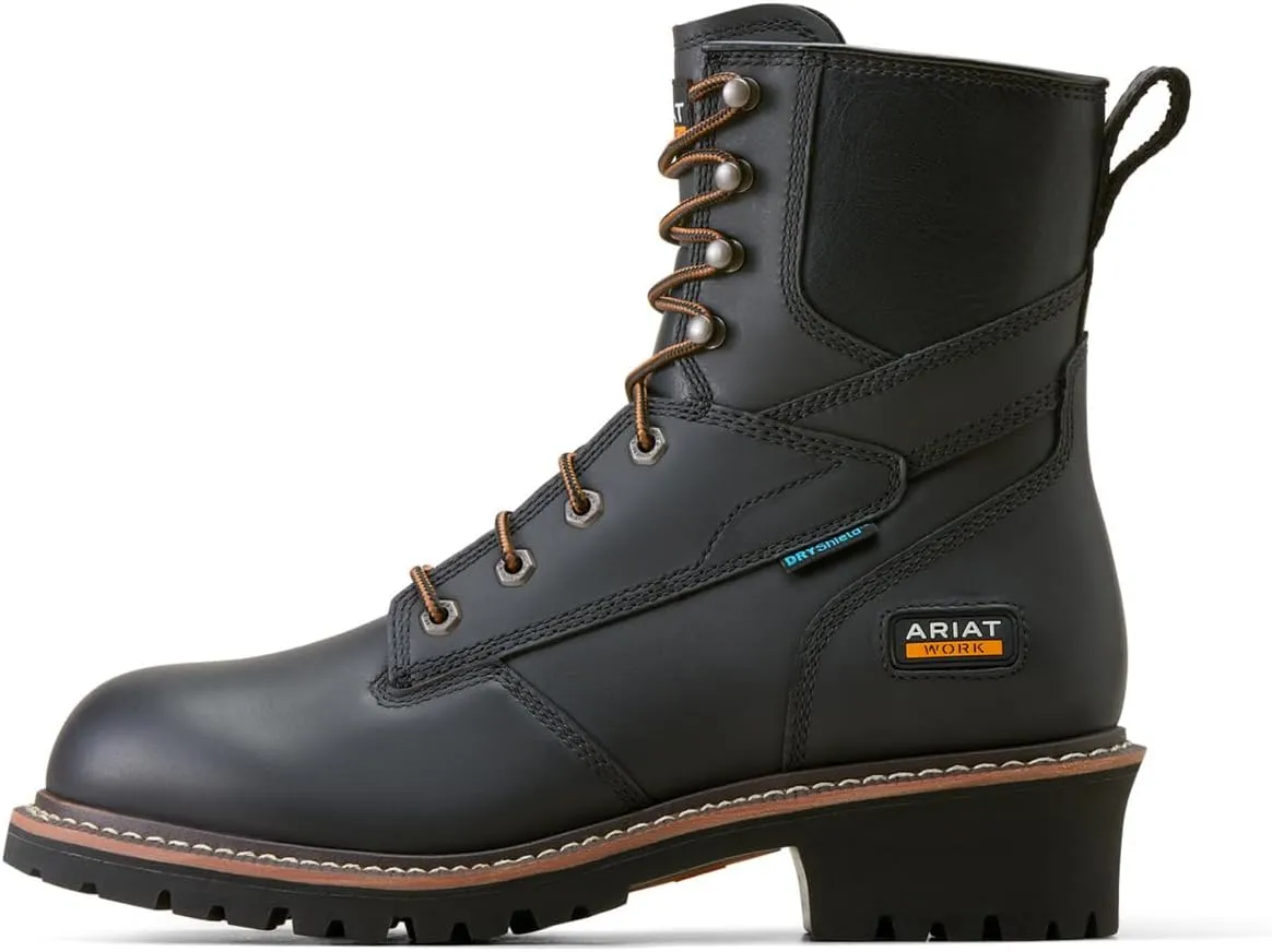 Ariat Men's Logger Shock Shield Waterproof Work Boot