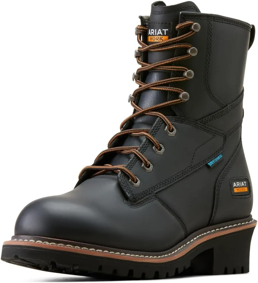Ariat Men's Logger Shock Shield Waterproof Work Boot