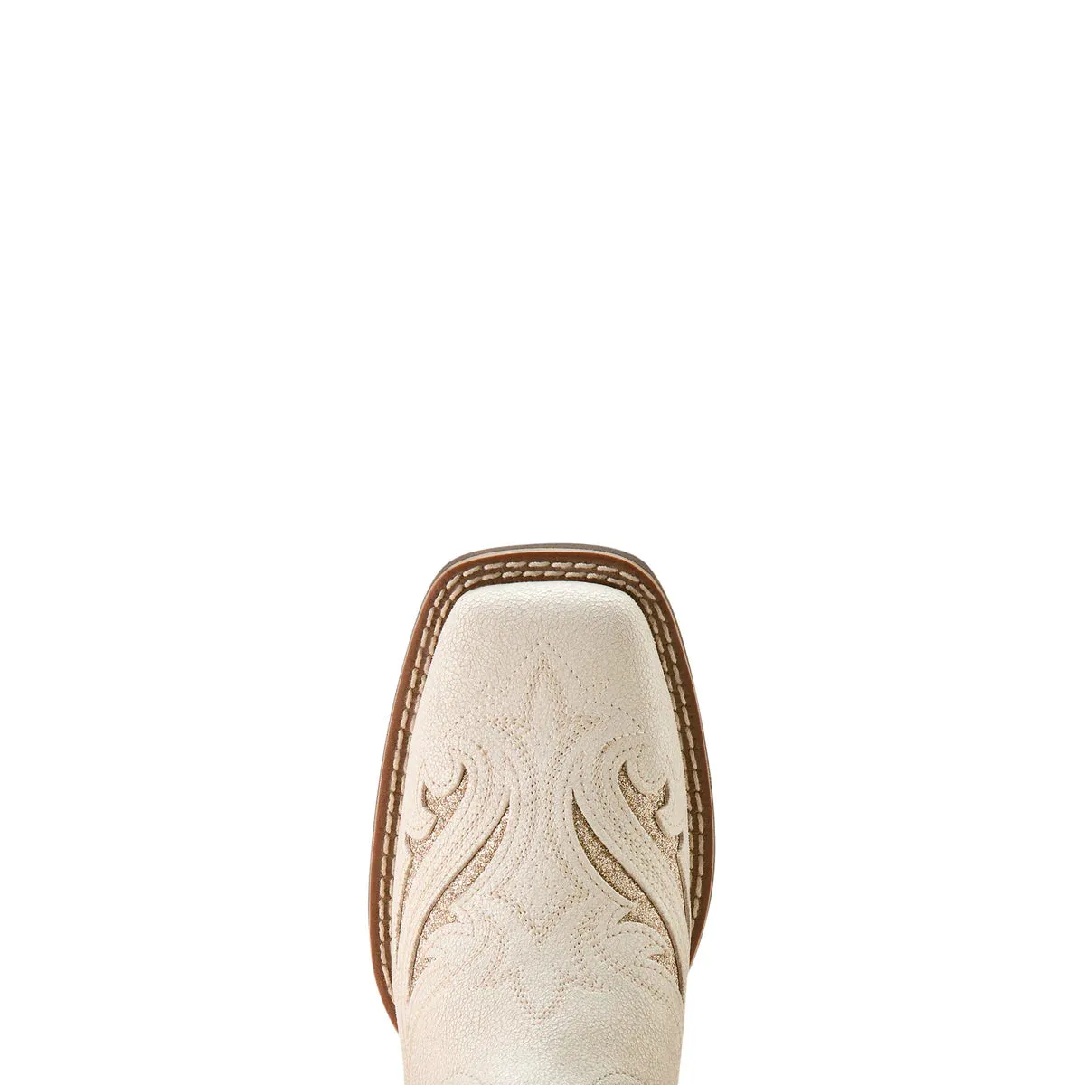 Ariat Wms Round Up Bliss Distressed Ivory - Mothers Day Sale