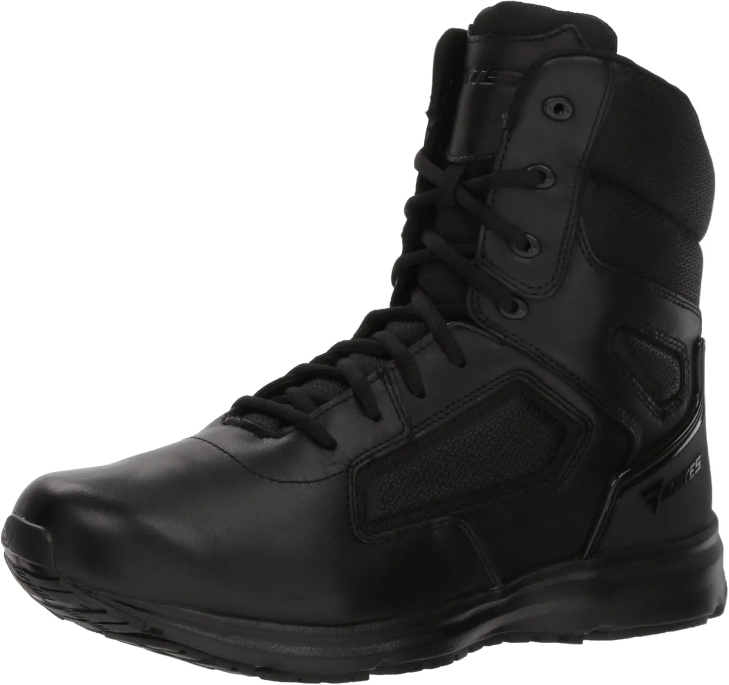 Bates Men's Raide Hot Weather Side Zip Military and Tactical Boot, Black, 3.5 MEDIUM