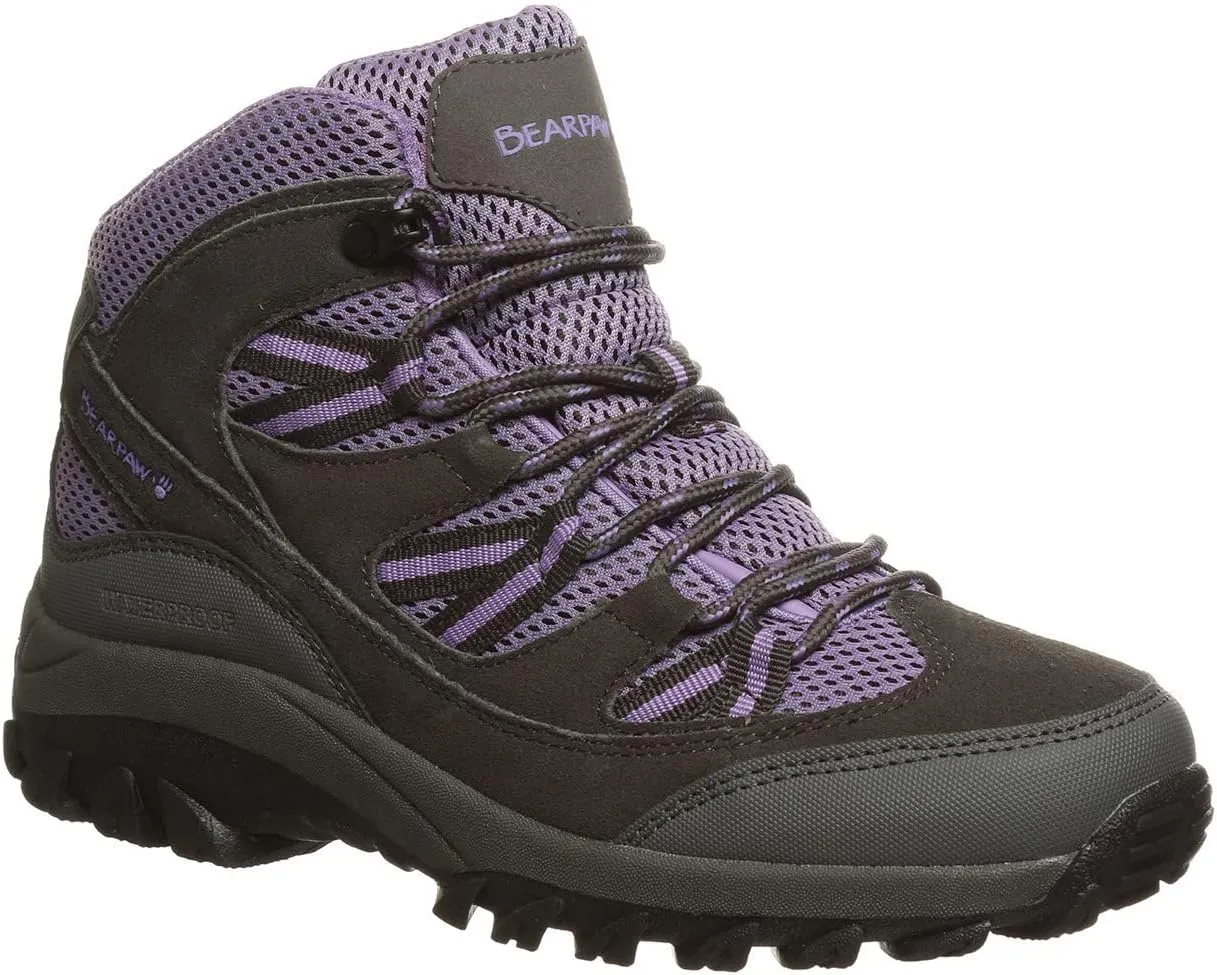 BEARPAW Womens Tallac Suede Outdoor Hiking Boots