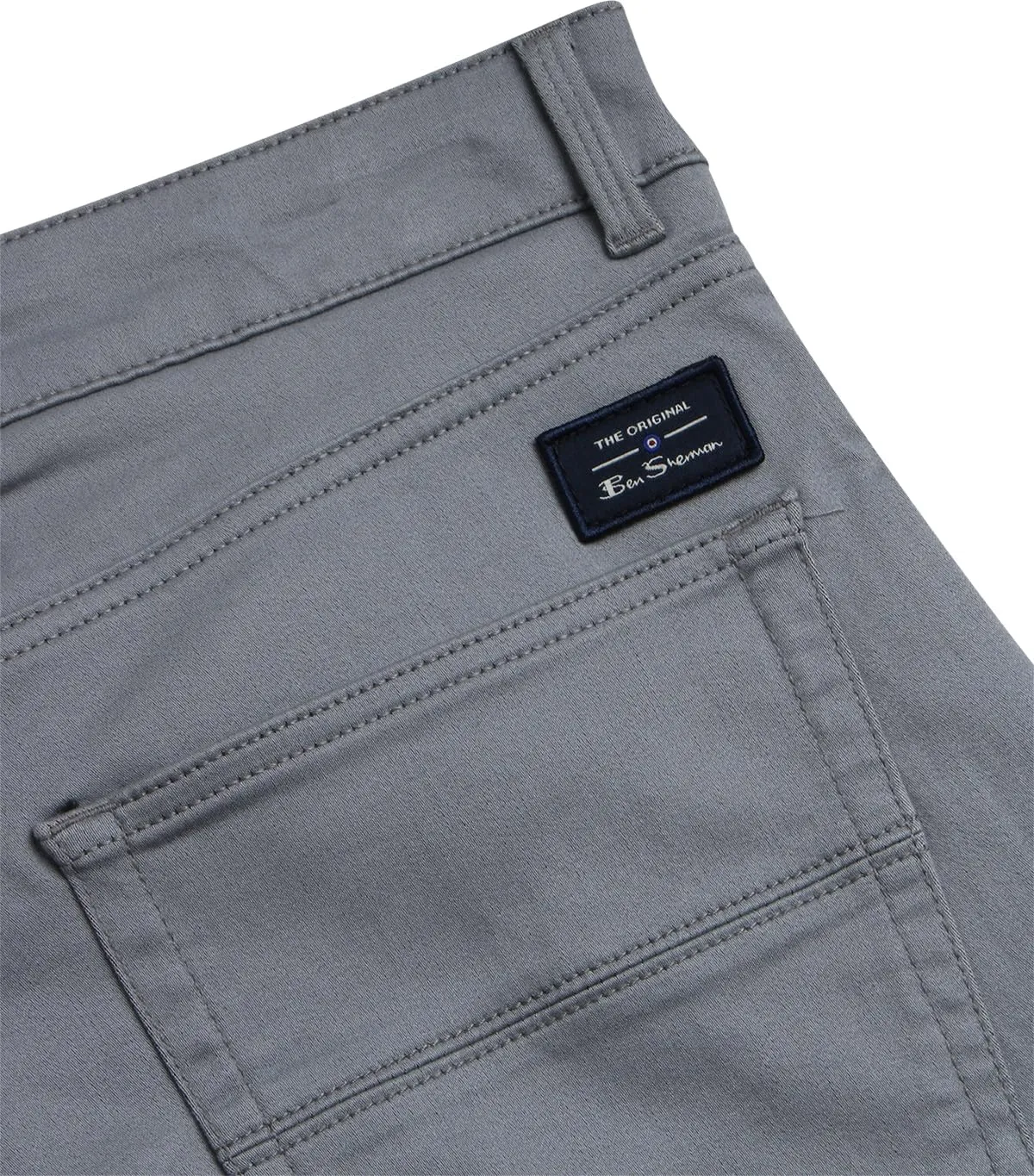 Ben Sherman Men's Pants - Lightweight Comfortable Stretch Fit Flat Front Casual Dress Pants - Chino Pants for Men