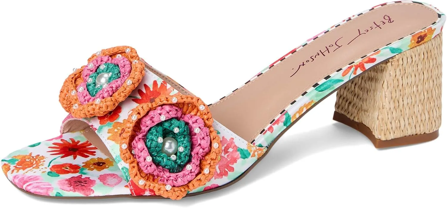 Betsey Johnson Women's Dietrich Heeled Sandal