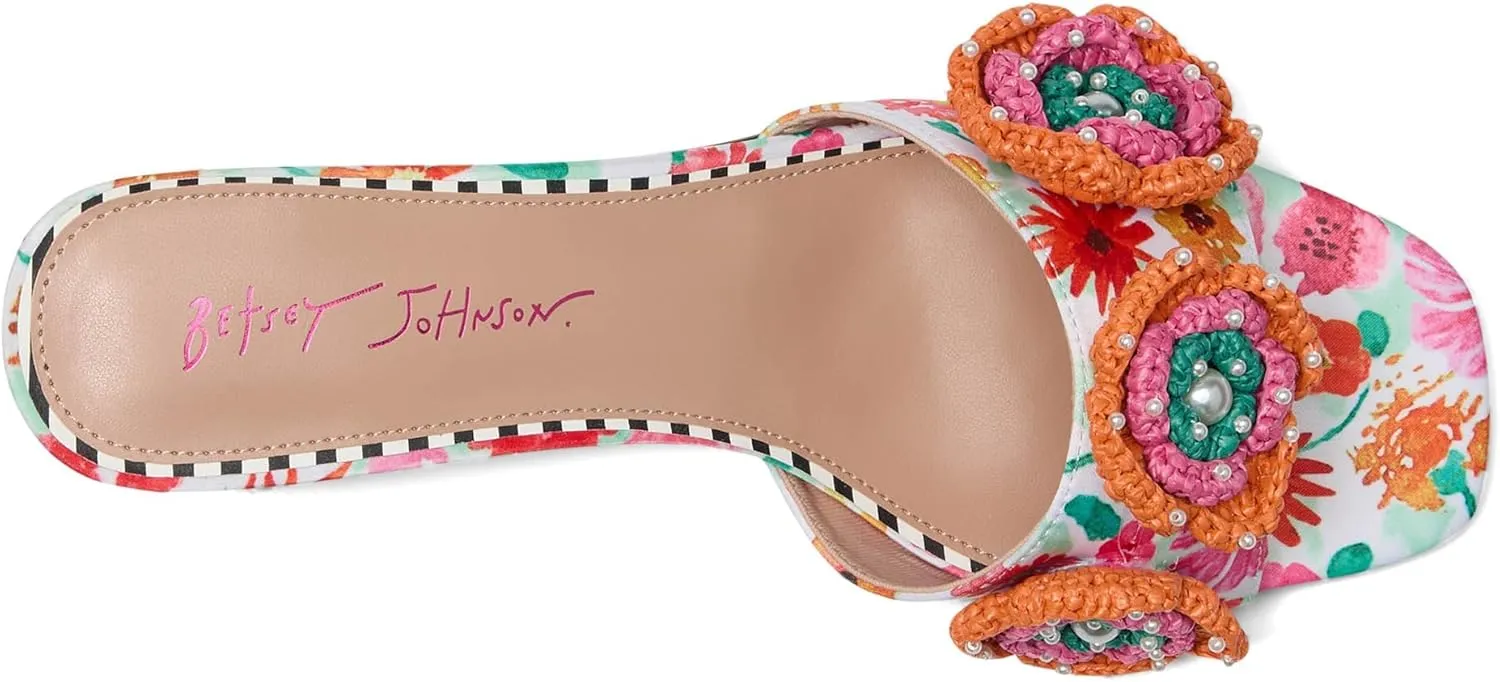 Betsey Johnson Women's Dietrich Heeled Sandal