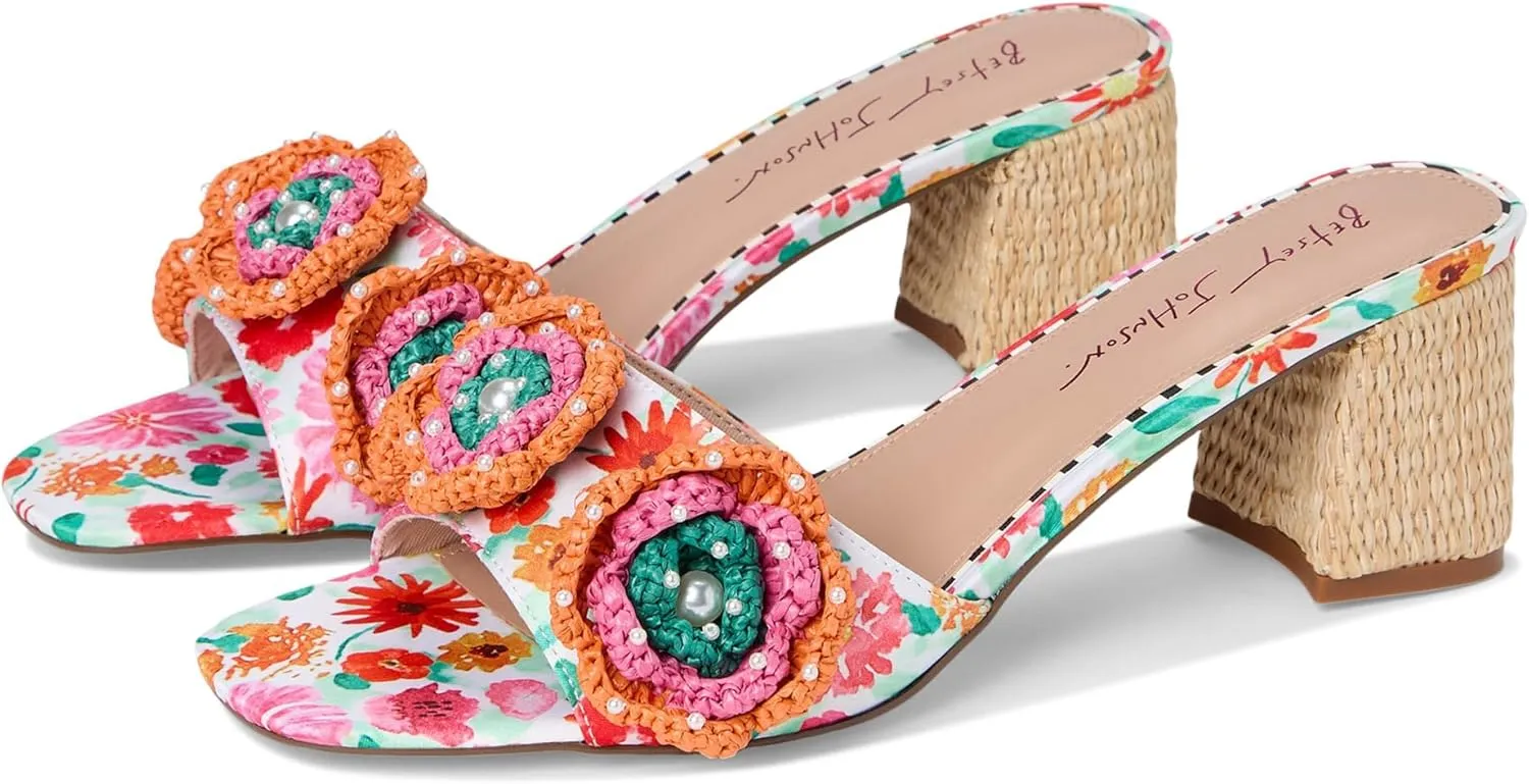 Betsey Johnson Women's Dietrich Heeled Sandal
