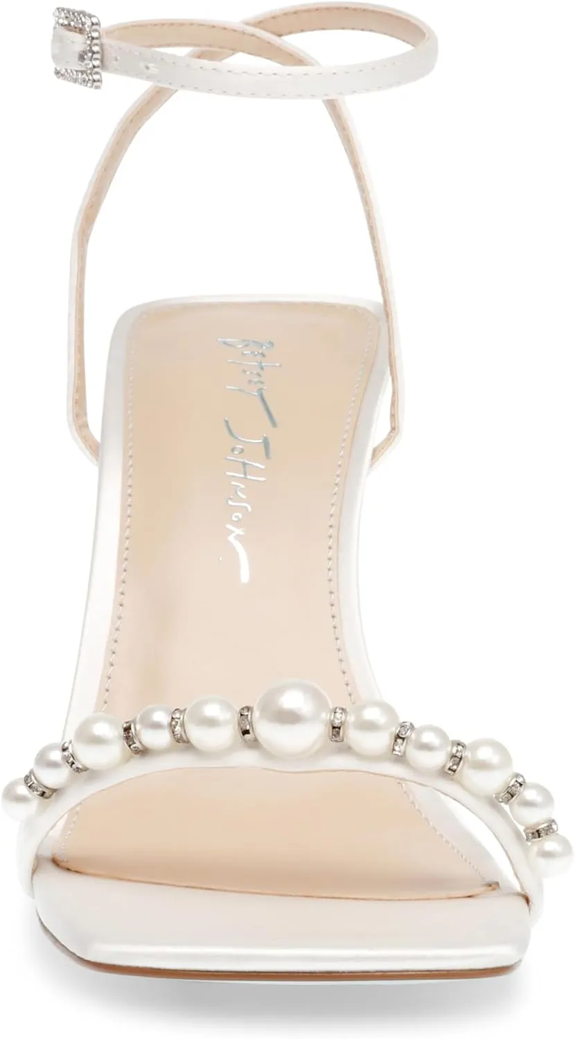 Betsey Johnson Women's Jacy Heeled Sandal