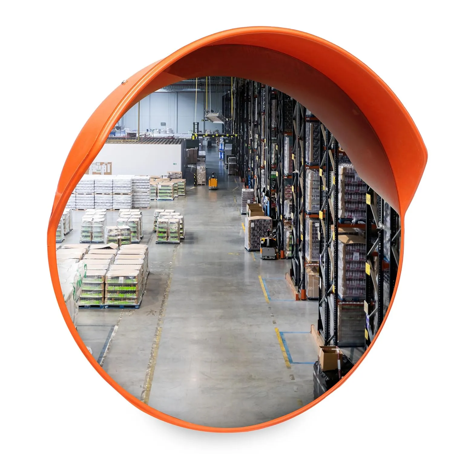 BISupply Safety Convex Mirror 23 Inch Large Round Outdoor Blind Spot Mirror for Driveways, Stores, and Office
