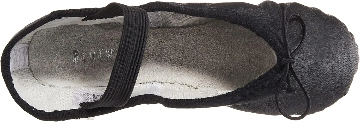 Bloch unisex-child Bloch Dance Girl's Dansoft Full Sole Leather Ballet Slipper/Shoe