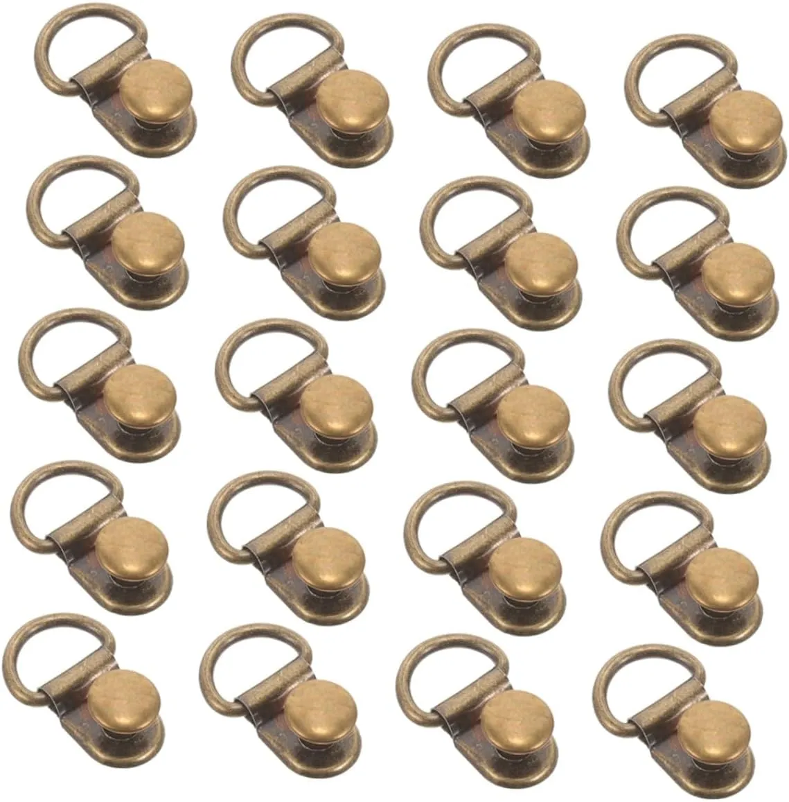 Boot Shoes Buckle Set 40pcs Metal Shoelace Buckles Boot Eyelet Hooks for Hiking Sports Shoes Fashionable
