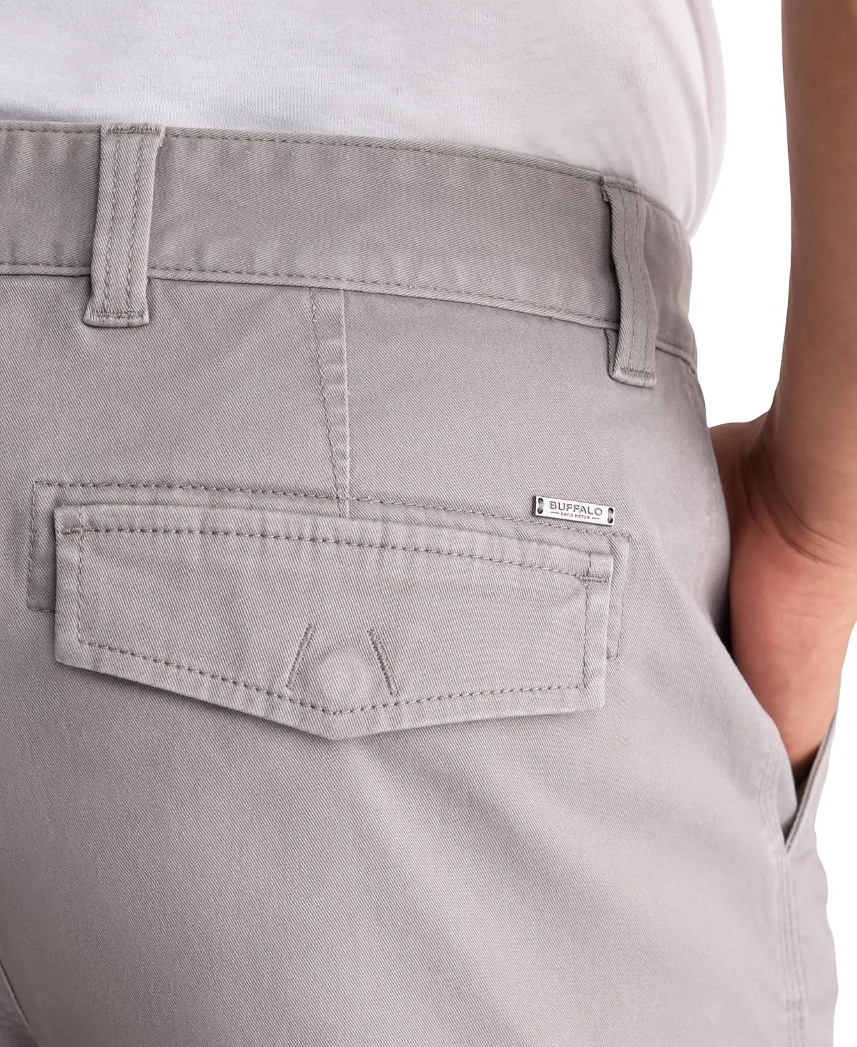 Buffalo David Bitton Men's Flat Front Short