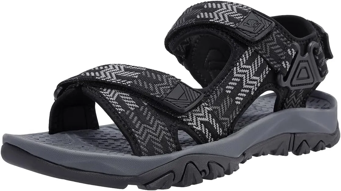 CAMEL CROWN Mens Hiking Sandals Waterproof Athletic Sandal Lightweight for Men Beach Walking with Adjustable Back Straps