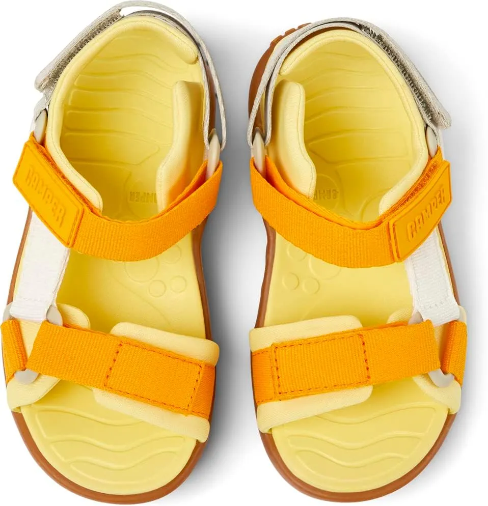 Camper Unisex-Child Ankle-Strap Flat Sandal