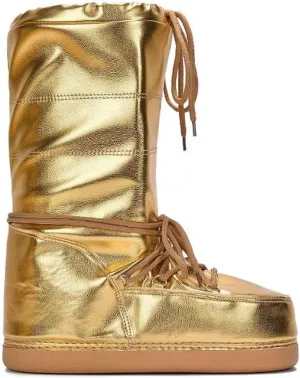 Cape Robbin Puffy Lace Up Mid Calf Cozy Winter Boots