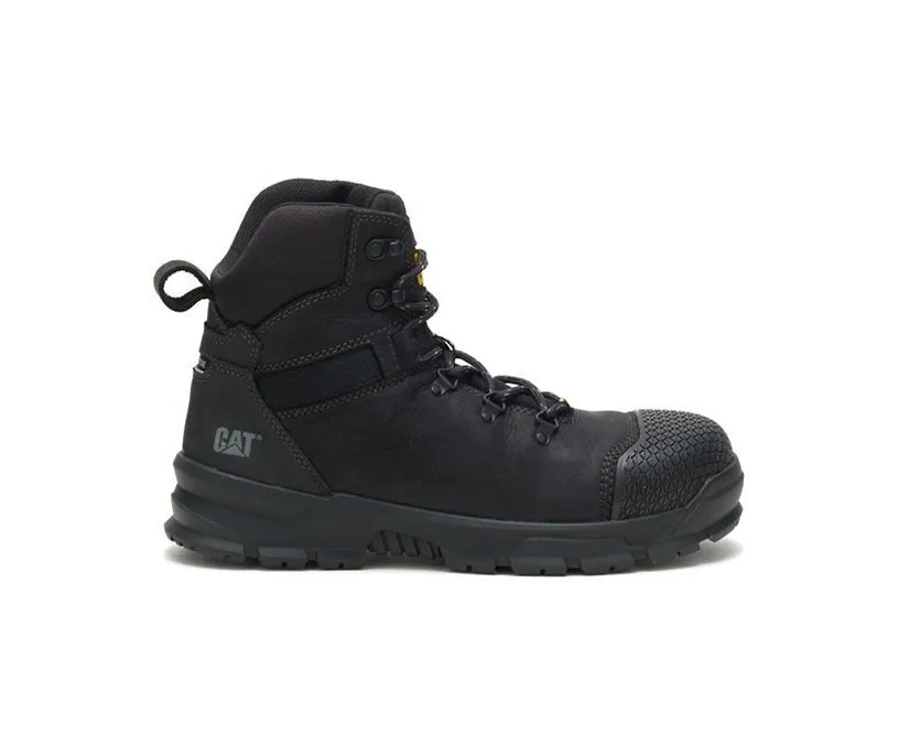 Caterpillar Men's Accomplice X Waterproof Steel Toe Work Boot Real Brown | Black