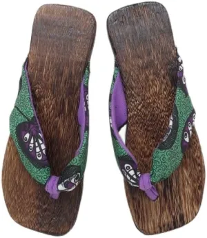 CAYHANE(チャイハネ) Women's T-Bar Flat Sandal, Green, One Size