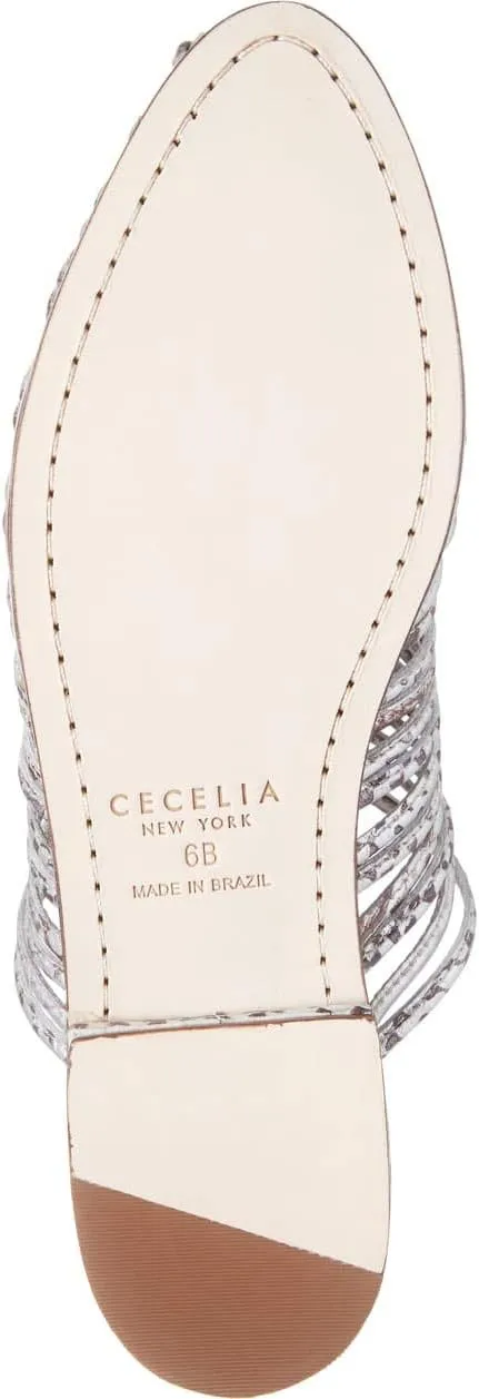 Cecelia New York Women's GLORIA Sandal-Metallic Sunset