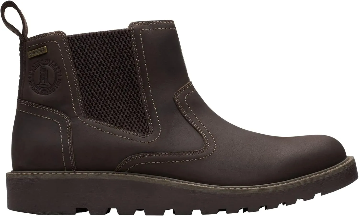 Clarks Men's Hinsdale Up WP Hiking Boot, Brown, Size 10.5