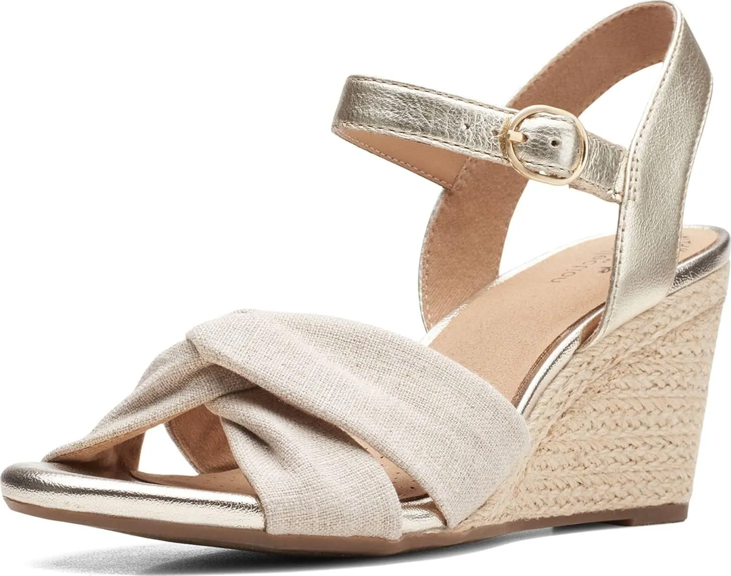 Clarks Women's Margee Beth Wedge Sandal
