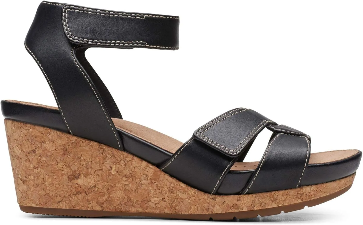 Clarks Women's Un Capri Strap Wedge Sandal