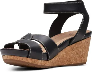 Clarks Women's Un Capri Strap Wedge Sandal