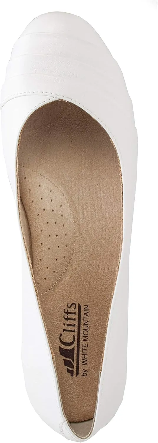 CLIFFS BY WHITE MOUNTAIN Women's Clara Ballet Flat