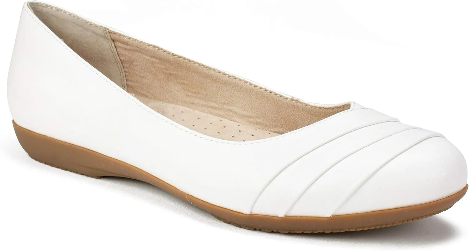 CLIFFS BY WHITE MOUNTAIN Women's Clara Ballet Flat