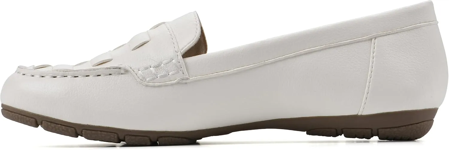 CLIFFS BY WHITE MOUNTAIN Women's Giver Cushioned Loafer Flat