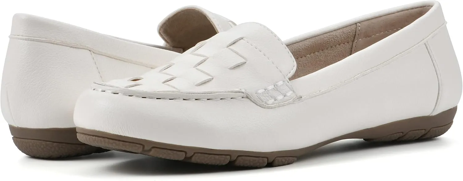 CLIFFS BY WHITE MOUNTAIN Women's Giver Cushioned Loafer Flat