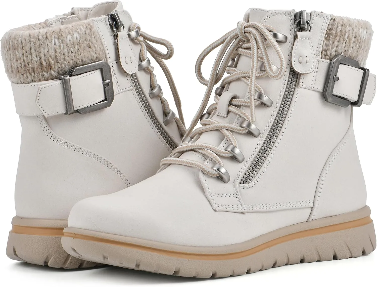 CLIFFS BY WHITE MOUNTAIN Women's Hearten Cushioned City Hiker Ankle Bootie