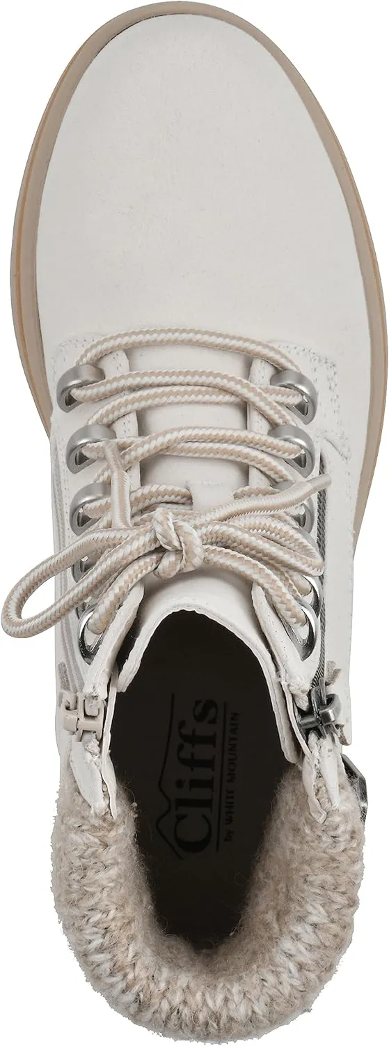 CLIFFS BY WHITE MOUNTAIN Women's Hearten Cushioned City Hiker Ankle Bootie