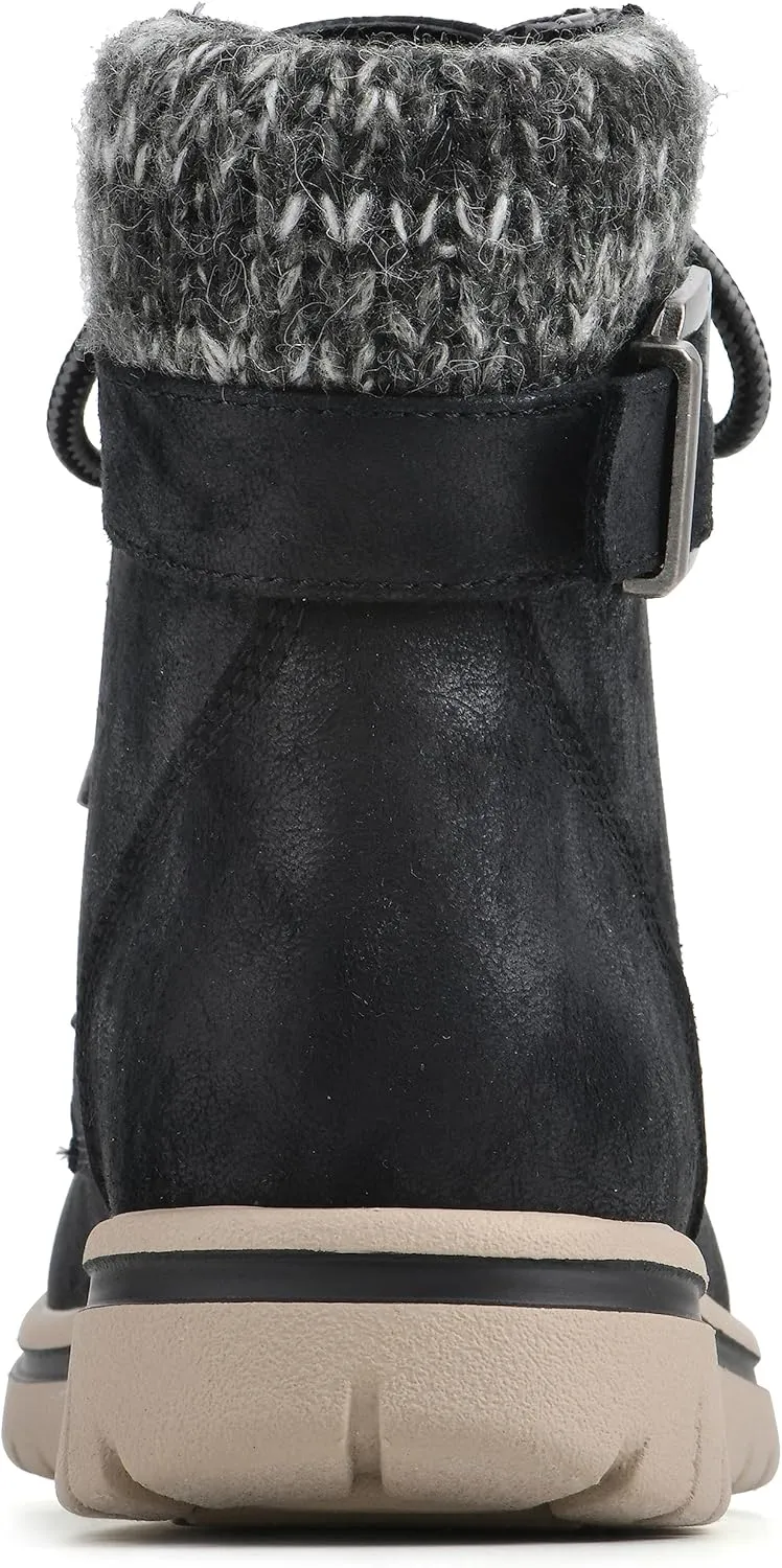 CLIFFS BY WHITE MOUNTAIN Women's Hearten Cushioned City Hiker Ankle Bootie