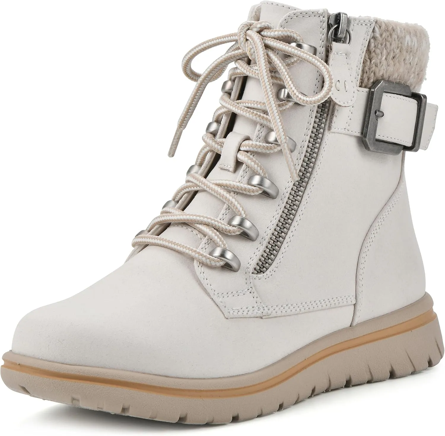 CLIFFS BY WHITE MOUNTAIN Women's Hearten Cushioned City Hiker Ankle Bootie