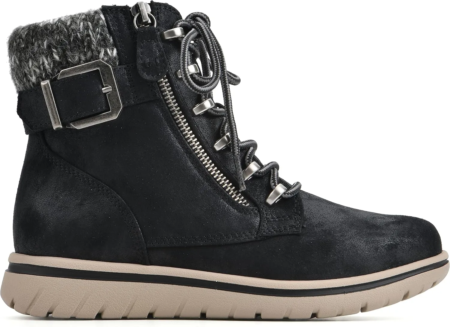 CLIFFS BY WHITE MOUNTAIN Women's Hearten Cushioned City Hiker Ankle Bootie